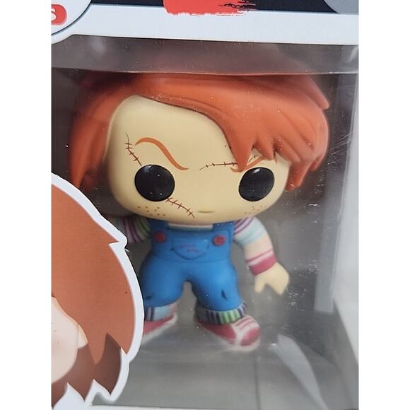 Funko POP! Movies Chucky #56 Vinyl Figure NON-MINT BOX SEE PICS - Picture 2 of 7